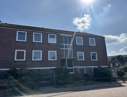 Gut geschnittene 1-Zimmer-Wohnung in Sackgassenlage in Rönneburg mit Balkon und Keller
